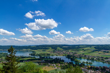 Fototapeta na wymiar Lake Constance panorama shot