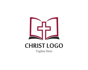 Fototapeta premium Church Logo vector template creative icon design