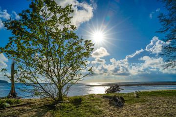 Phuket sea and sunset,Thailand