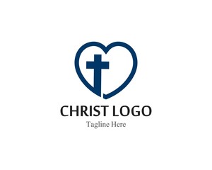 Fototapeta premium Church Logo vector template creative icon design