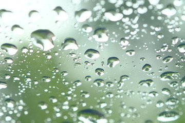 rain drops on window