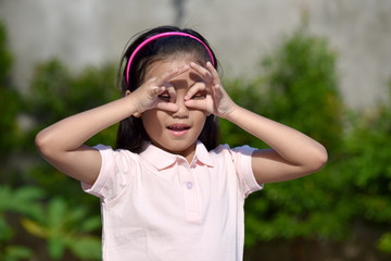 An A Pretty Girl Searching