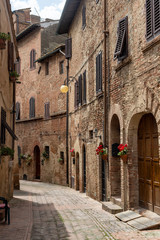 Fototapeta na wymiar Certaldo, medieval city in Tuscany