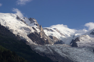 Mont Blanc, Mont Blanc Massif, Chamonix, Alps, France