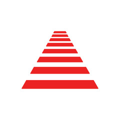 Zebrastreifen und Hintergrund