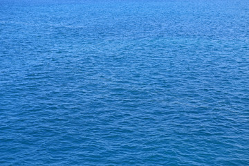 Abstract blue water sea texture background.