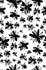 Floral seamless background.