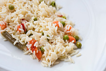rice with vegetables