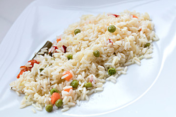 rice with vegetables