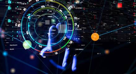 stock Trading digital Investment dashboard