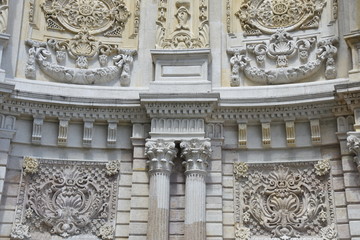 Rococo Entry Facade Detail, Dolmabahce Palace, Istanbul