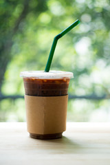 Iced coffee mocha
