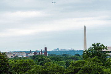 Panoramic view of Washington DC from the Capitol Building - image