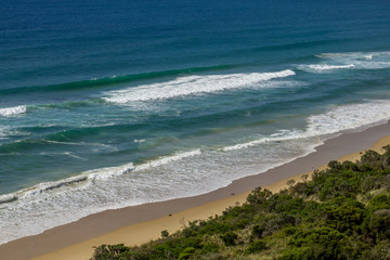 The Neck, South Bruny, Tasmania, Australia - Top Tourist Attaction and Picturesque setting with boardwalks & observation platforms for viewing native wildlife & the sea.