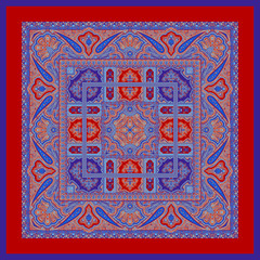 Indian Traditional paisley pattern