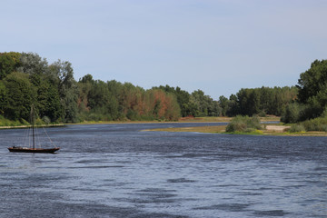 Naturparadies Loire bei Marseilles les Aubigny