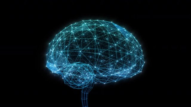 AI, artificial intelligence digital network technologies concepts Background