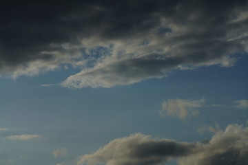 Fototapeta na wymiar Atmosphere with clouds