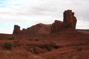 Fototapeta na wymiar Das Monument Valley