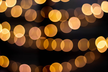 Bokeh from LED linghting background