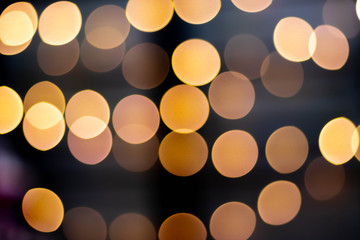 Bokeh from LED linghting background