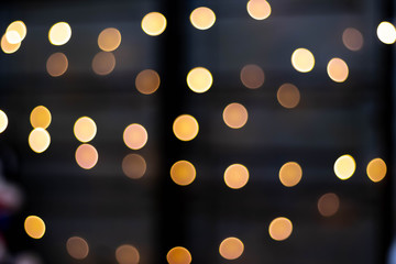Bokeh from LED linghting background