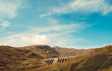 Cruachan Reservoir with Beinn Cruachan behind, Scotland © Christopher