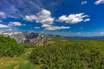 panorama of mountains