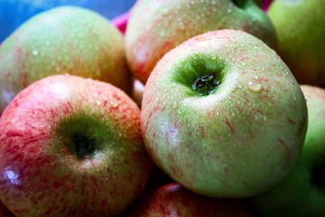 Спелые яблоки