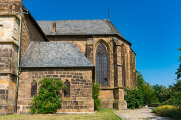 Fototapeta na wymiar Marien Church in Minden, Germany