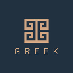 greek fret logo