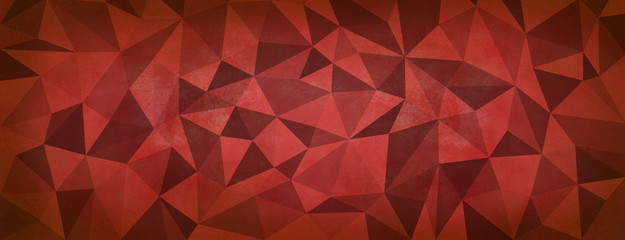 Poly Background - Red