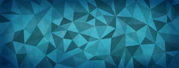 Poly Background - Blue