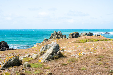 Fototapeta na wymiar Ile d'Yeu, environnement et paysage