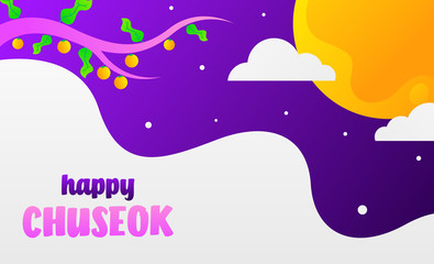 Happy chuseok day illustration