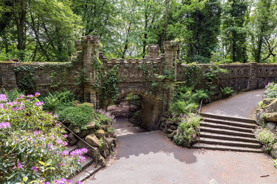 The Lower Gate House in Beaumont Park, Huddersfield, West Yorkshire.