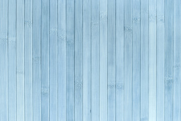 Texture of wooden light blue background. Bamboo traditional napkin for a table