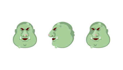Head Troll vector