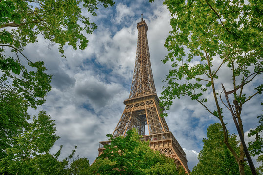 Spring 2019 At Eiffel Tower Paris France
