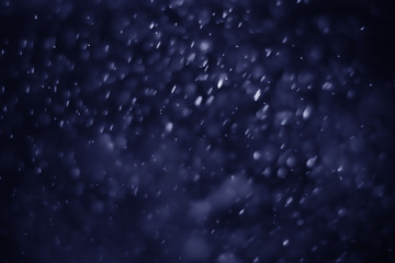 Bokeh blue abstract bokeh blur background