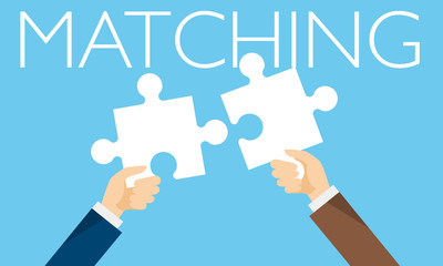 マッチングのパズルイメージ