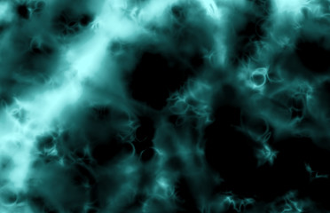 electric colored nebula abstract caustics