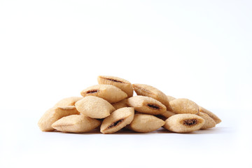 Cereal isolated on white.