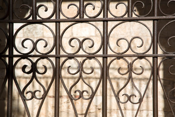 Railing at St Cosme and Damian Church; Covarrubias