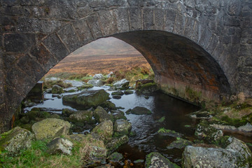 An Old Bridge Over a River in Ireland