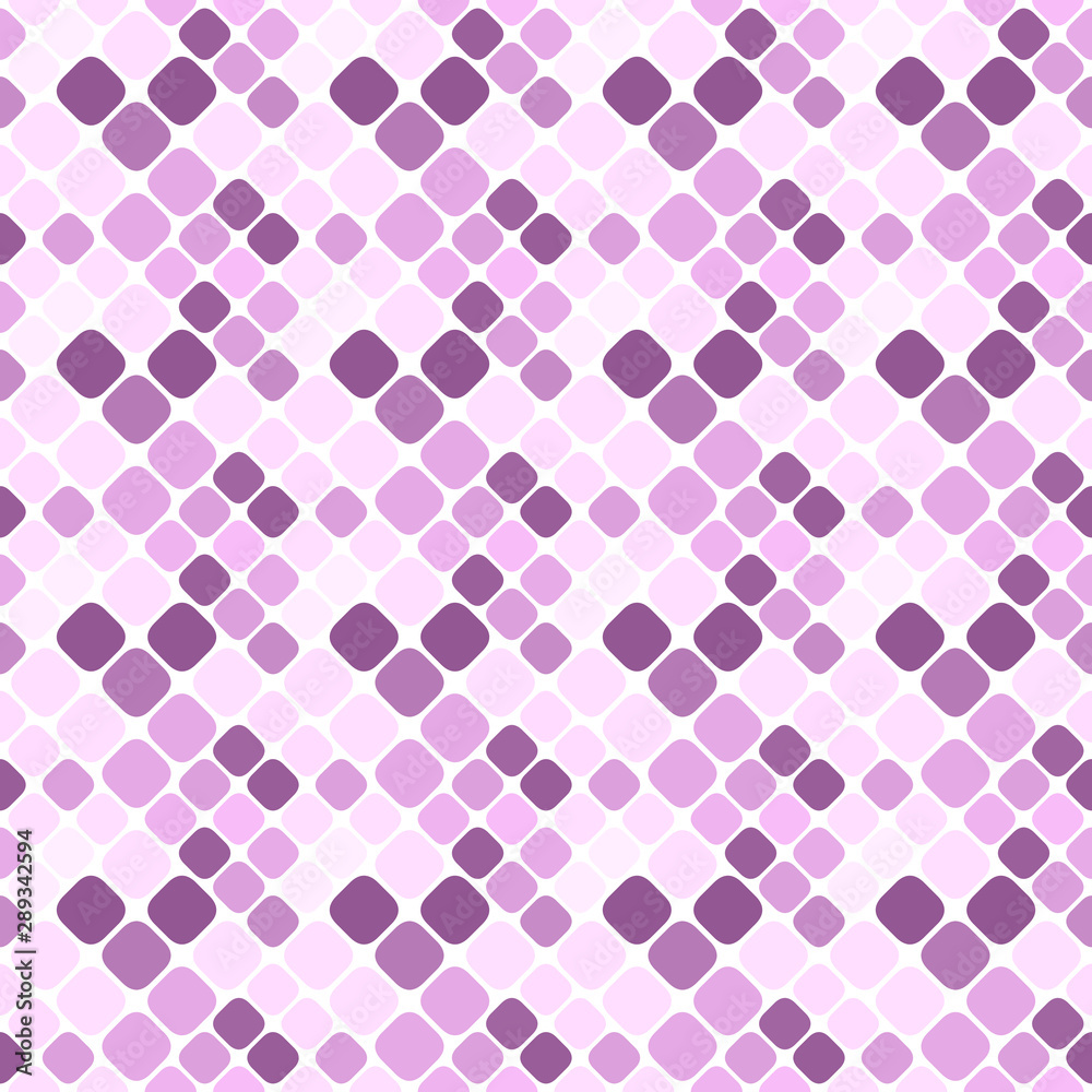 Poster lavender geometrical abstract square pattern background - repeating vector design from diagonal squa