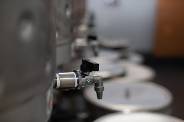 Fototapeta na wymiar wine machinery production
