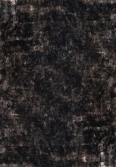 Dark background. Abstract hand painted on paper watercolor texture. Decorative chaotic texture for design. Handmade overlay backdrop. Bright artistic painting.