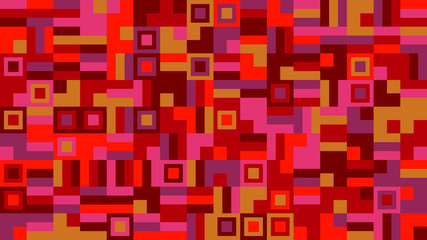 Geometrical mosaic pattern background - abstract colorful vector graphic design