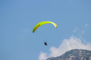 Paragliding in Oludeniz, Fethiye, Mugla, Turkey